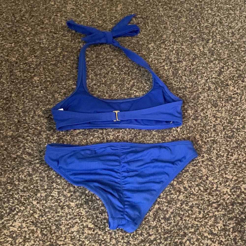 blue bathing suit - Picture 2 of 3